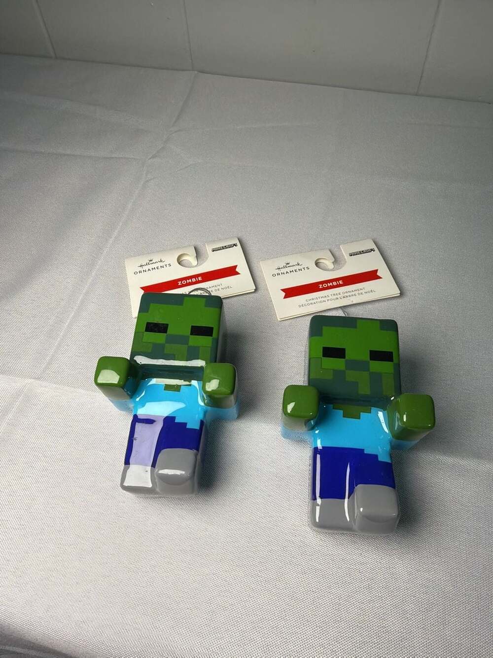Hallmark Minecraft Zombie Christmas Ornament New with Tags